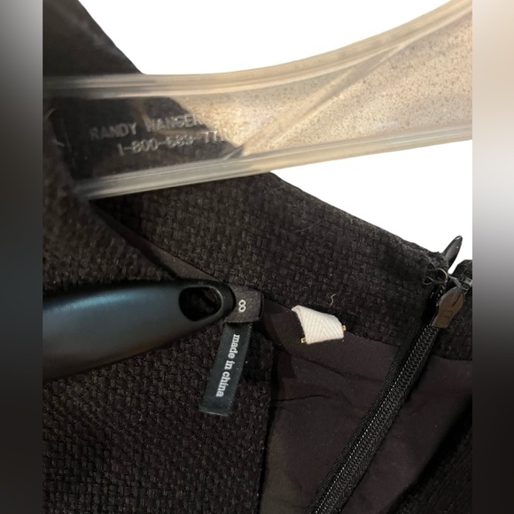 Anthropologie 4C Collective Dress Womens 8 Black Fit Elegant Cap Sleeve Dress - Picture 9 of 13